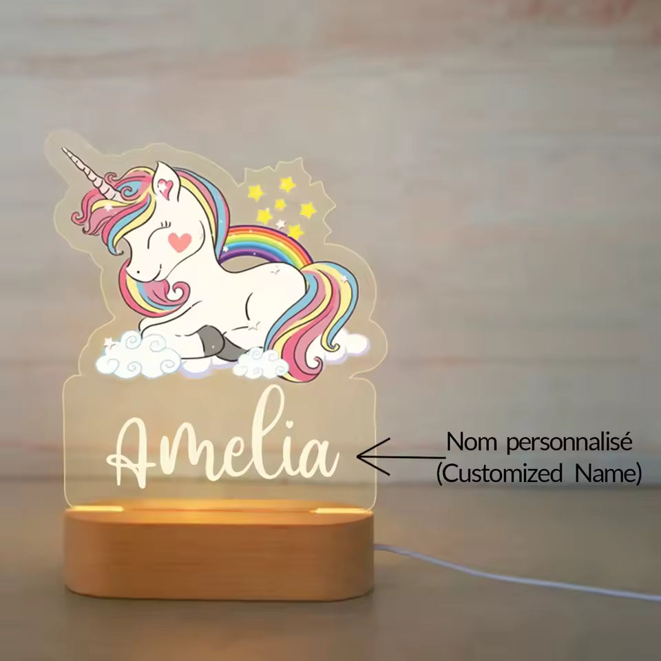 Personalized Kids Night Light