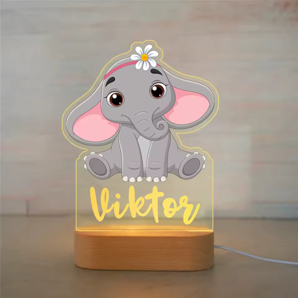 Personalized Kids Night Light