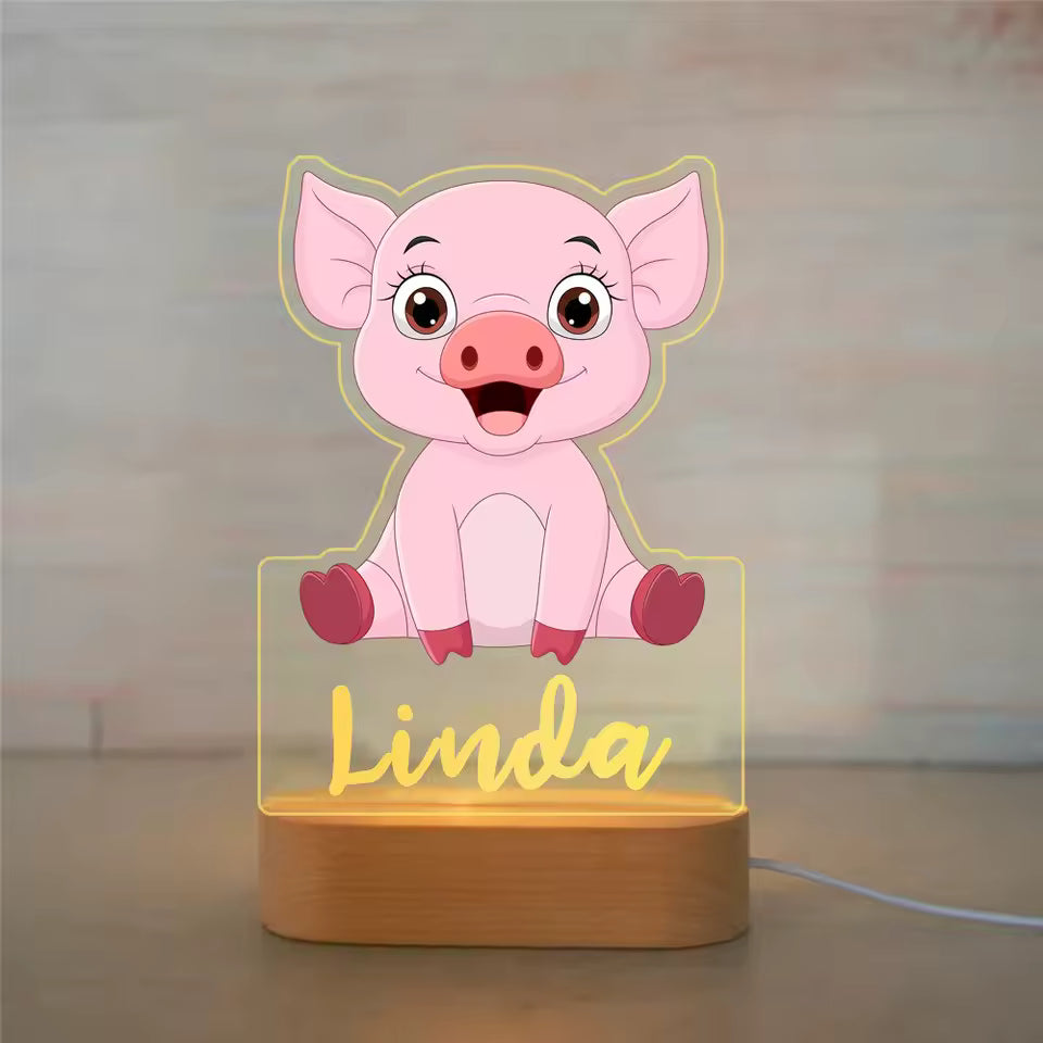Personalized Kids Night Light
