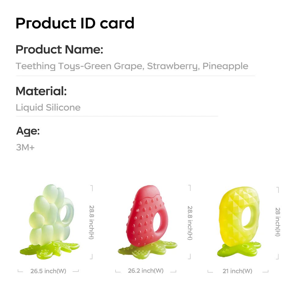 Fruit Teething Toy - Minuvy Shop Baby