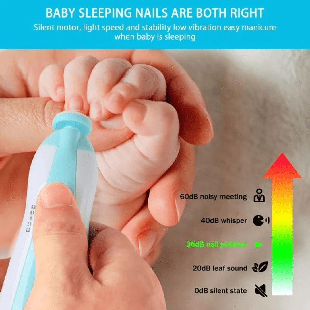 Minuvy Baby Electric Nail Trimmer - Minuvy Shop Baby