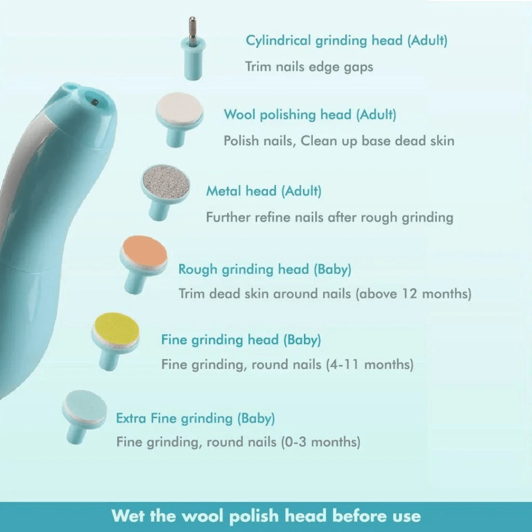 Minuvy Baby Electric Nail Trimmer - Minuvy Shop Baby