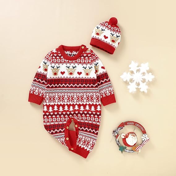 MInuvy Christmas Knit Sweater - Minuvy Shop Baby