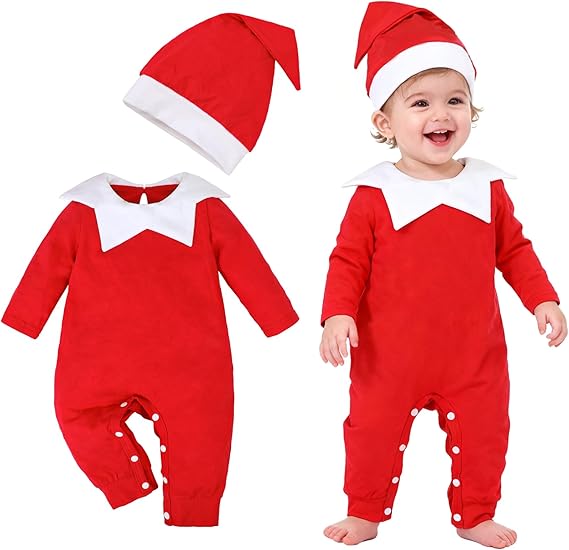 MInuvy Christmas Romper with Hat - Minuvy Shop Baby