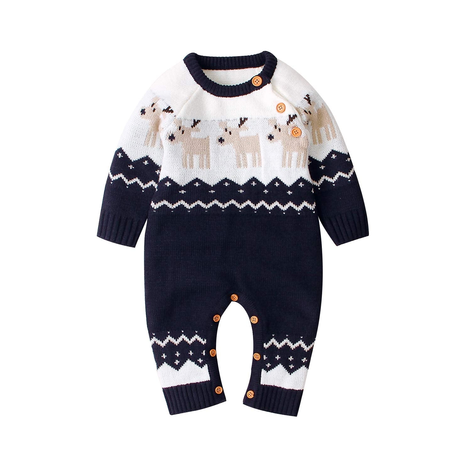 Minuvy Christmas Sweater Toddler Reindeer - Minuvy Shop Baby