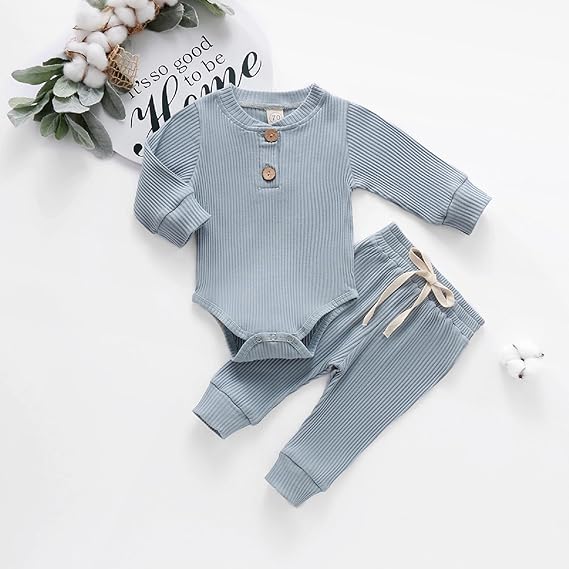 Minuvy Cotton Long Sleeve Romper - Minuvy Shop Baby