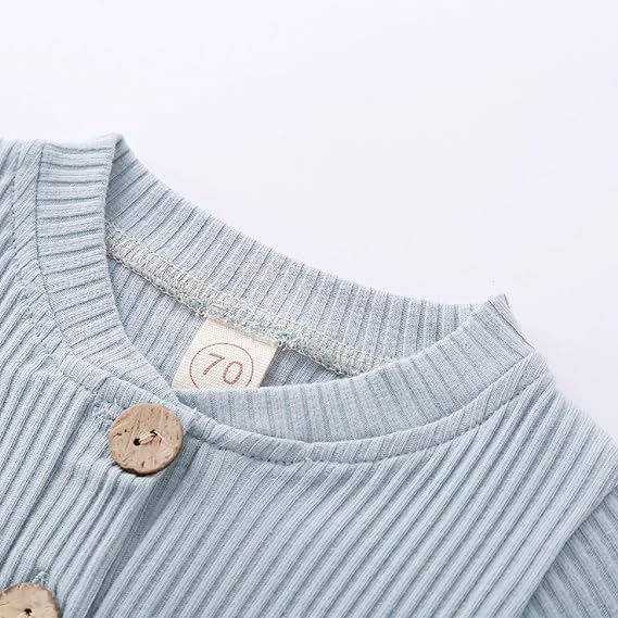 Minuvy Cotton Long Sleeve Romper - Minuvy Shop Baby