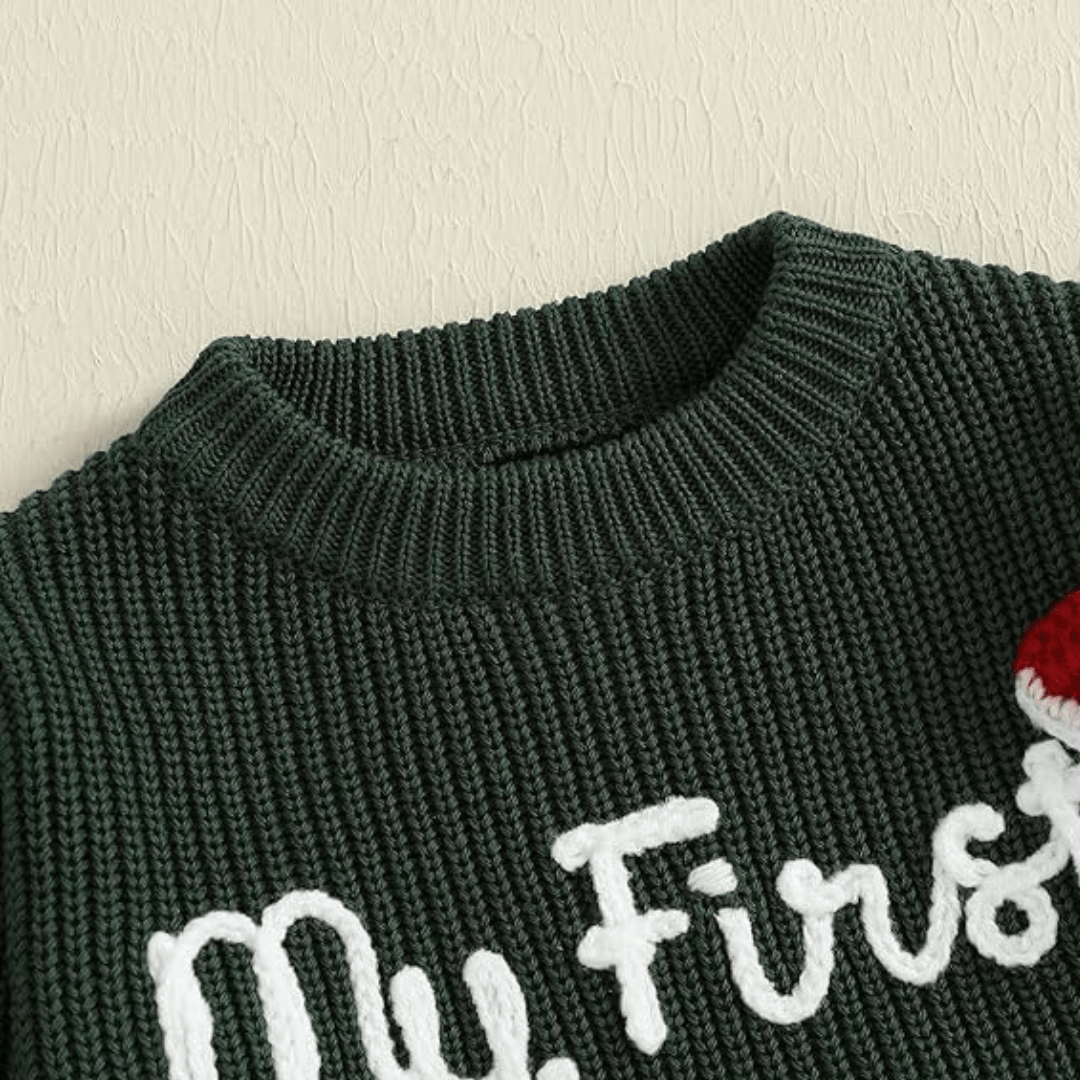 MInuvy My First Christmas Knit Sweater - Minuvy Shop Baby