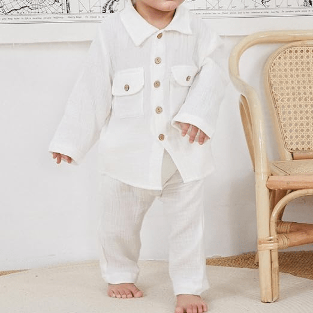 Minuvy Toddler Boy Linen - Minuvy Shop Baby