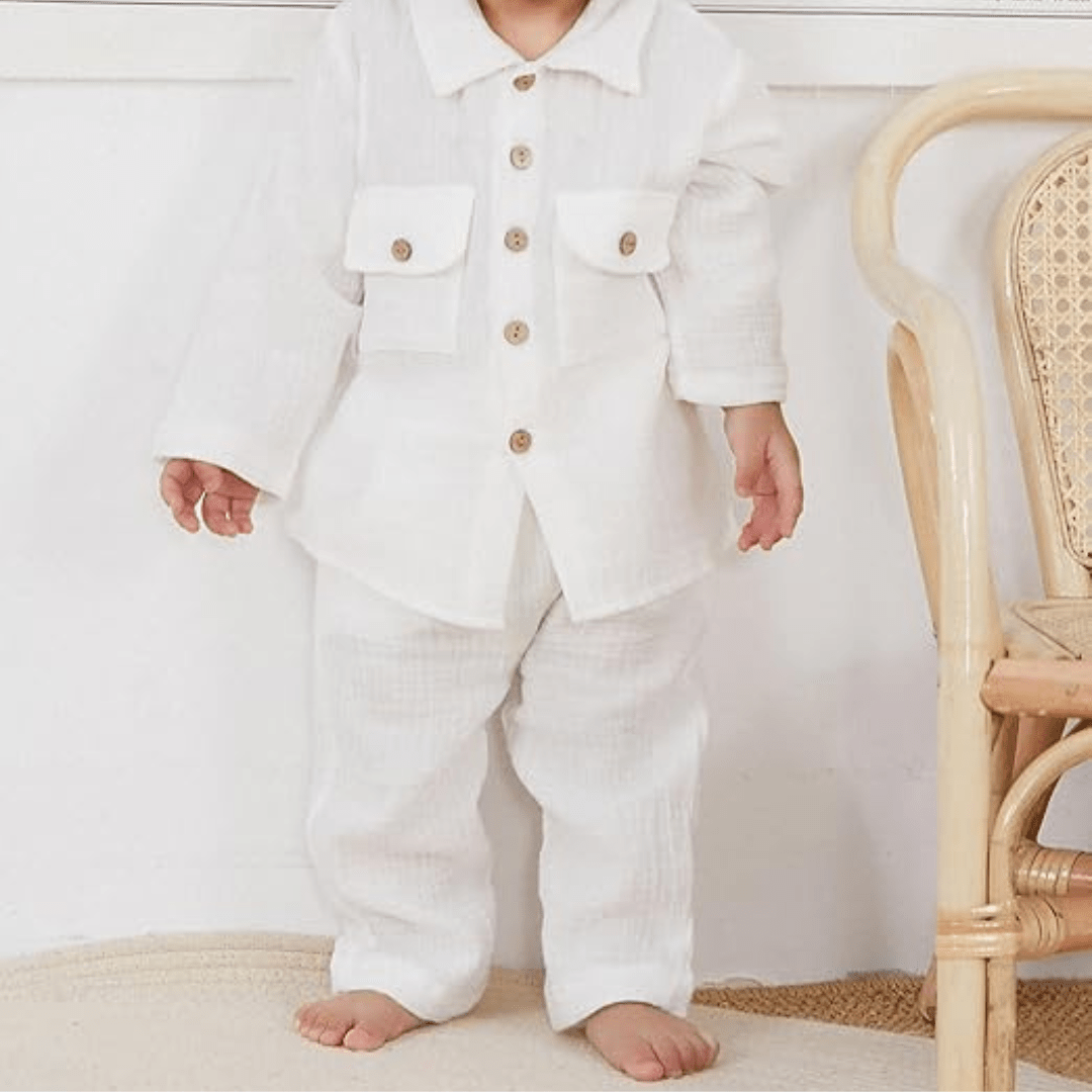Minuvy Toddler Boy Linen - Minuvy Shop Baby