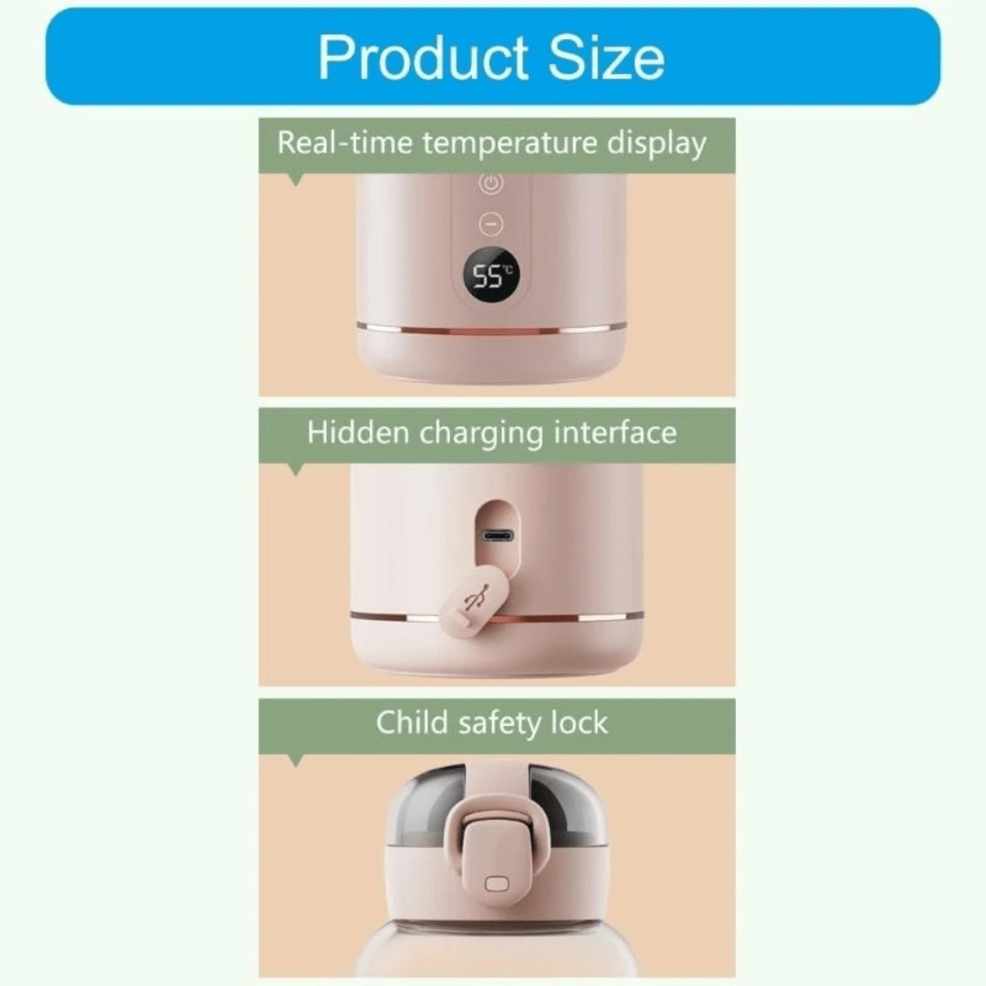 Portable Water and Milk Warmer - Minuvy Shop Baby