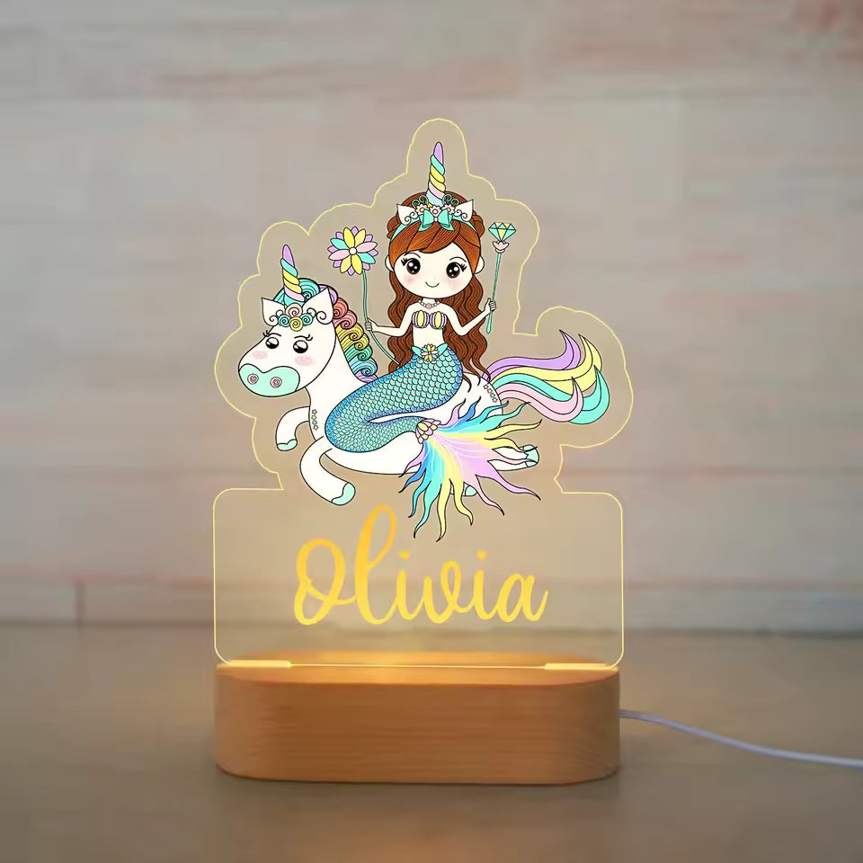 Personalized Kids Night Light