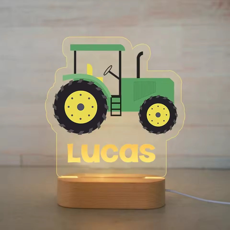 Personalized Kids Night Light