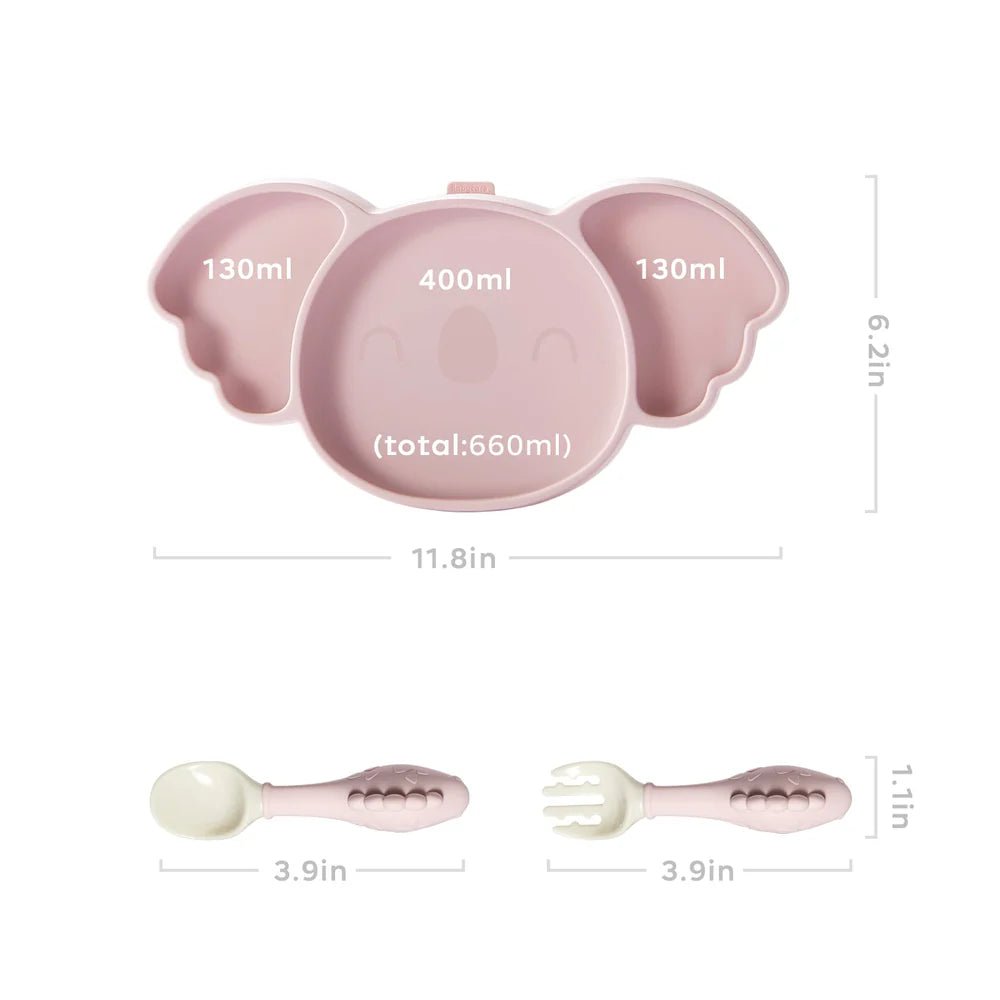 3 - in - 1 Koala Suction Plate - Minuvy Shop Baby
