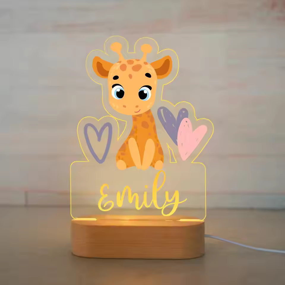 Personalized Kids Night Light