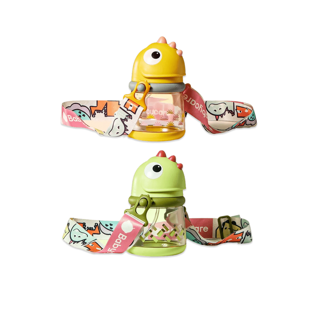 Dinosaur Weighted Straw Sippy Cup - Minuvy Shop Baby