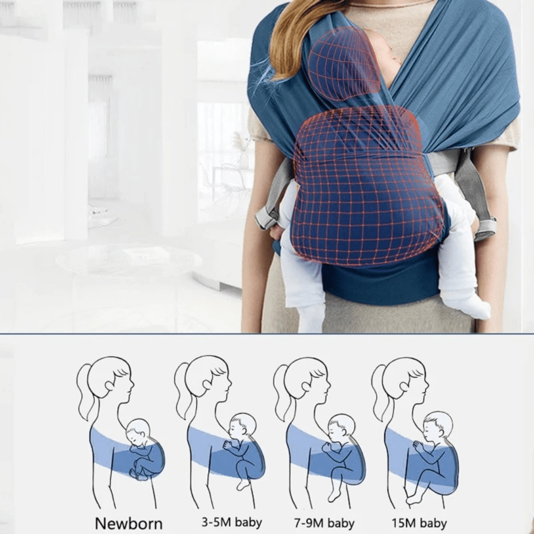 Minuvy Baby Sling Carrier Wrap - Minuvy Shop Baby