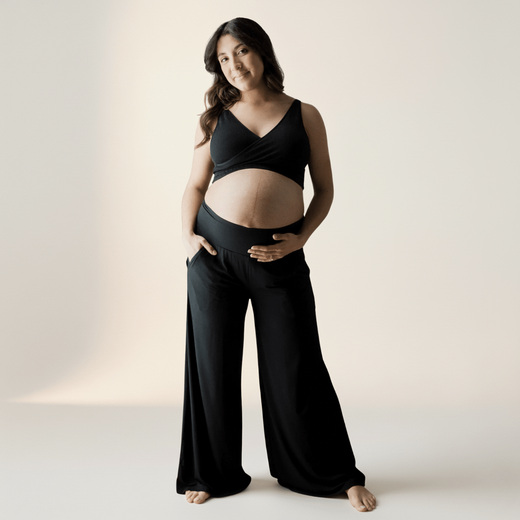 Minuvy Bamboo Wide Leg Maternity - Minuvy Shop Baby