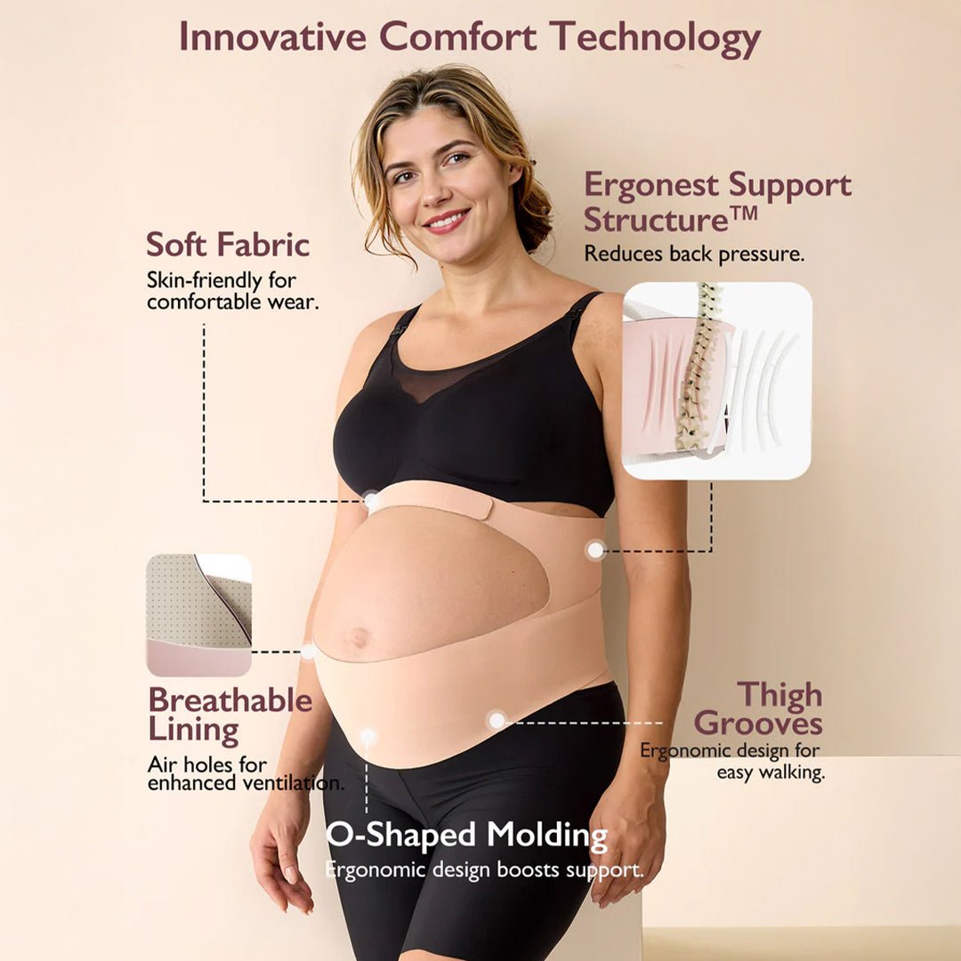 Minuvy BumpEase™ Belly Band and FREE Nursing Bra - Minuvy Shop Baby