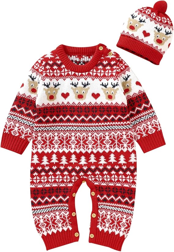 MInuvy Christmas Knit Sweater - Minuvy Shop Baby