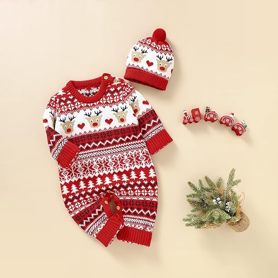 MInuvy Christmas Knit Sweater - Minuvy Shop Baby
