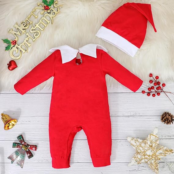 MInuvy Christmas Romper with Hat - Minuvy Shop Baby