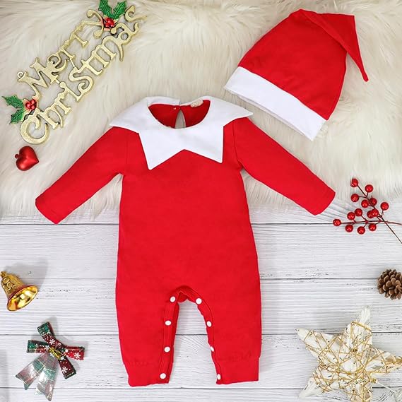MInuvy Christmas Romper with Hat - Minuvy Shop Baby
