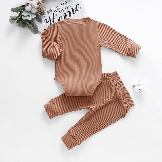 Minuvy Cotton Long Sleeve Romper - Minuvy Shop Baby