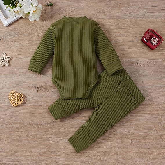 Minuvy Cotton Long Sleeve Romper - Minuvy Shop Baby