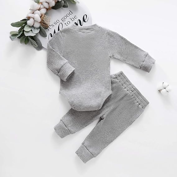 Minuvy Cotton Long Sleeve Romper - Minuvy Shop Baby