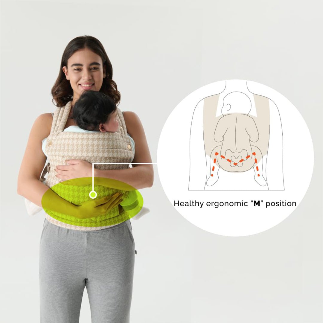 Minuvy Embrace Baby Carrier – Ergonomic & Safe Support - Minuvy Shop Baby