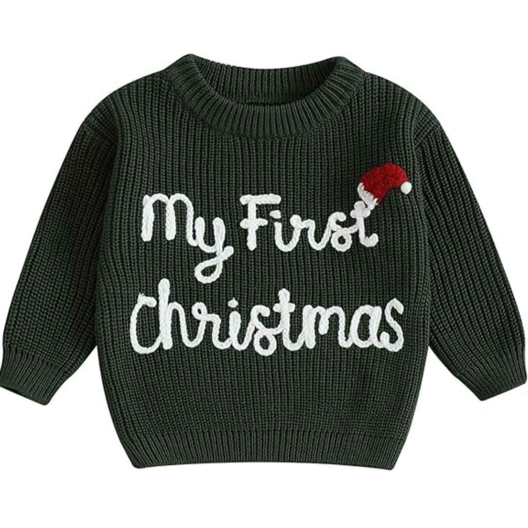 MInuvy My First Christmas Knit Sweater - Minuvy Shop Baby