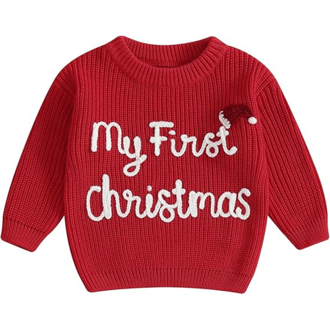 MInuvy My First Christmas Knit Sweater - Minuvy Shop Baby