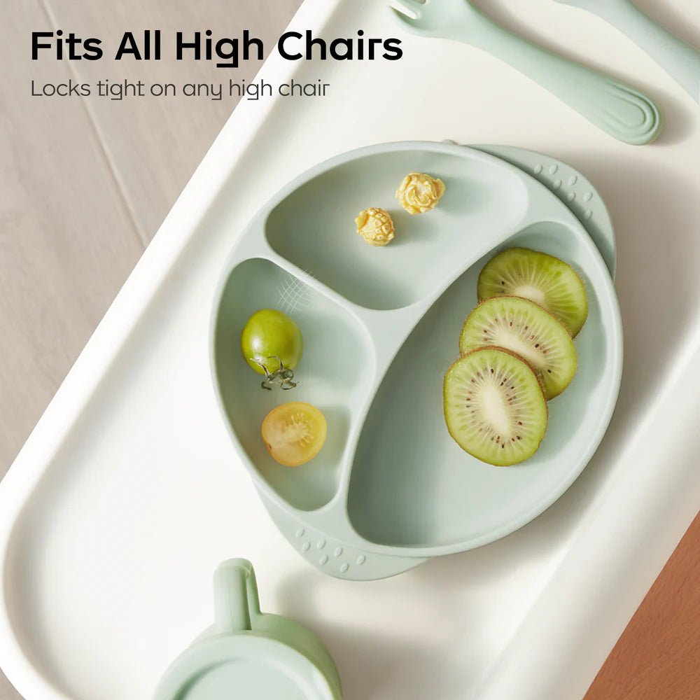 Owl Power Suction Silicone Plate - Minuvy Shop Baby